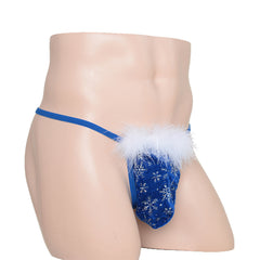 Plush Snowflake Seduction Thong