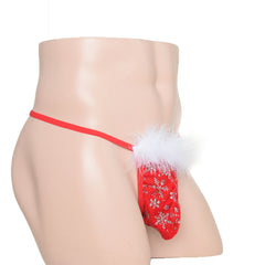 Plush Snowflake Seduction Thong