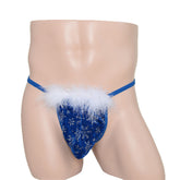 Plush Snowflake Seduction Thong
