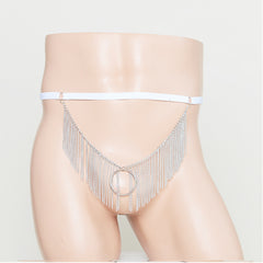 Dew PP Iron Ring Love Chain Thong