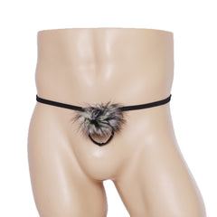 Fluffy Cute Ring Elastic Brief