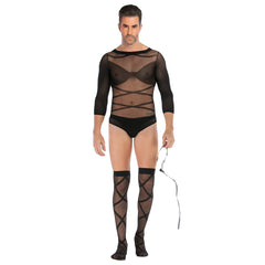 Sock-Style One-Piece Seamless Bodysuit