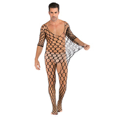 Plus-Size Mesh & Stockings Encasement Set