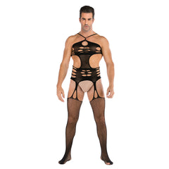 Plus-Size Mesh & Stockings Encasement Set
