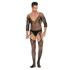 Plus-Size Full Coverage Jumpsuit