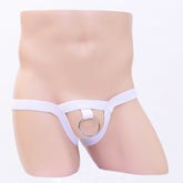 Solid Color Low Rise Fun Thong