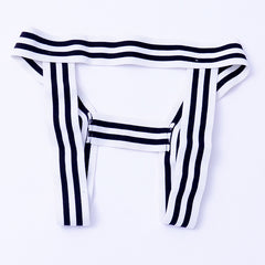 Navy Costume Hollow Thong