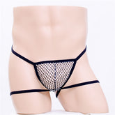 Plaid 4 Elastic Stylish Thong