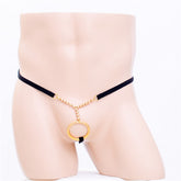Transparent Hoop Low Rise Seduction Thong