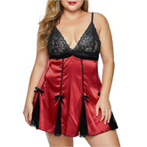 Mesh and Lace Lingerie Babydoll