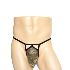 Golden Pocket elastic thong