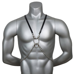 PU Leather Body Suspender Straps