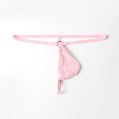Thong plush temptation lace