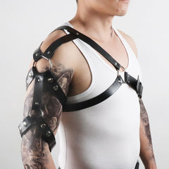 Bound Body Straps Leather Bundles