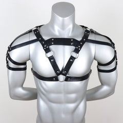 Thickened Leather Body Belt