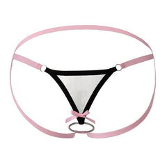 Ring T-Shaped Thong Underwear