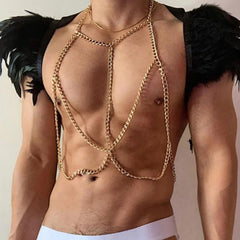 Hollow Body Chain Bondage Harness