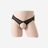 Mesh Hollow Free Bed Teasing Fishing Net Thong