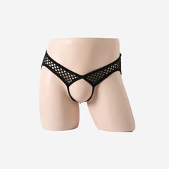 Mesh Hollow Free Bed Teasing Fishing Net Thong