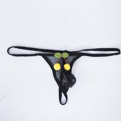 Mesh Cherry Cute Thong