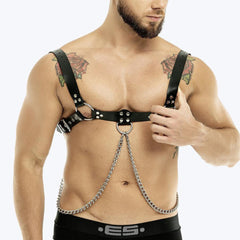 Leather Garter Bondage Belt Underwear