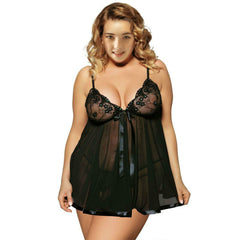 Lace Babydoll Nightgown for Romantic Comfort and Charm