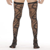 Strap-Ready Patterned Bodystocking