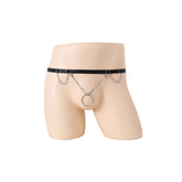 Chain Ring Hollow Free Elastic Thong