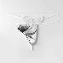 Butterfly Hollow CD Drag Jock Strap Underwear
