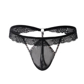 Lace Floral Print Passion Thong
