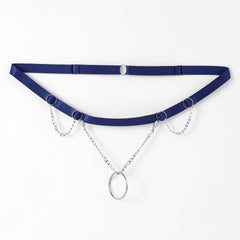 Chain Ring Hollow Free Elastic Thong