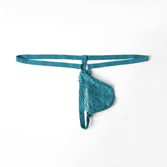 Thong plush temptation lace