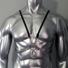 PU Leather Body Suspender Straps