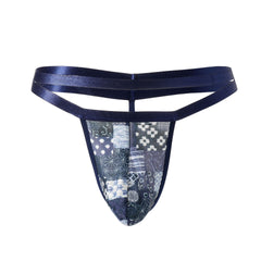Oriental Style Perspective Low Rise Thong