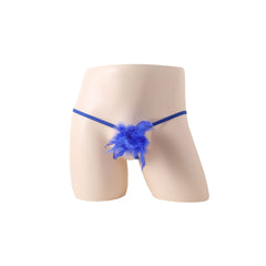 Thong plush feather temptation sexy panties