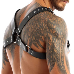 Diablo Body Restraint Leather Belt