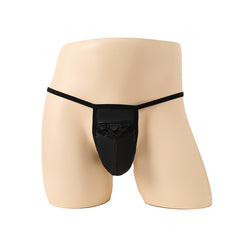 Ribbon Full-Pocket Triangle Thong Underwear