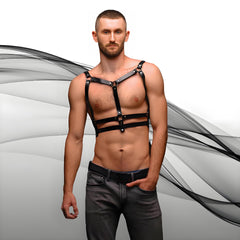 Leather Garter Bondage Belt Underwear