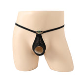 Ribbon Lace Half-Pack Safety Buckle T-Pants