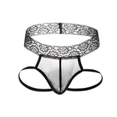High Waist Lace Passion Thong