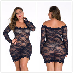 Sheer Lace Mini Dress for Confident Style and Allure