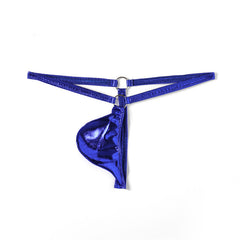 Ring Design Glossy Low Rise Thong