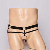 Suspender Double Elastic Ring Hollow Underwear