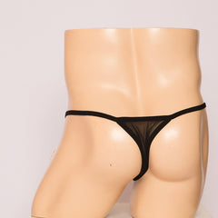 Lace Perspective Three-Point Thong