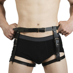 Leg Ring Hanging Pants Leather Pendants