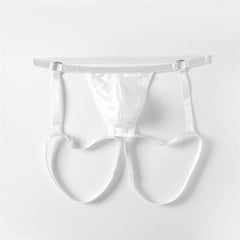 Straps Leggings Hollow Solid Thong