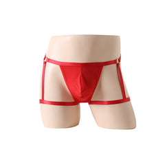 Straps Leggings Hollow Solid Thong
