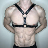 Diablo Body Restraint Leather Belt