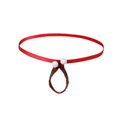 Christmas Elastic Ring Costume Themed Brief