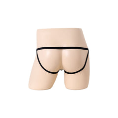 Bead Chain Pearl Hollow Perspective Underwear